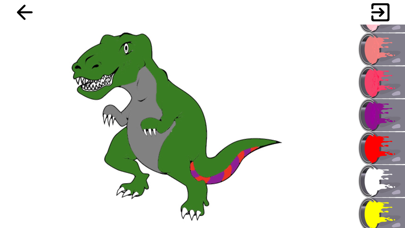 Dinosaur Coloring Book of Kids screenshot 4