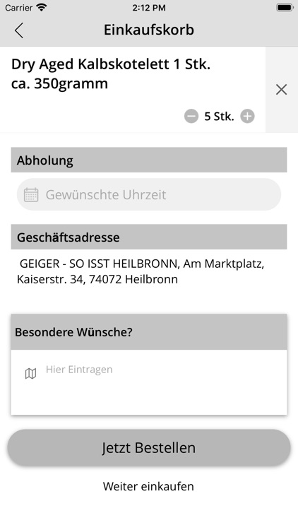 Metzgerei Geiger screenshot-5