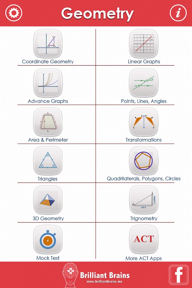 ACT Math : Geometry screenshot 2