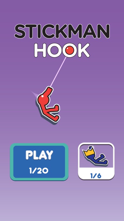 Stickman Hero : Hook And Swing