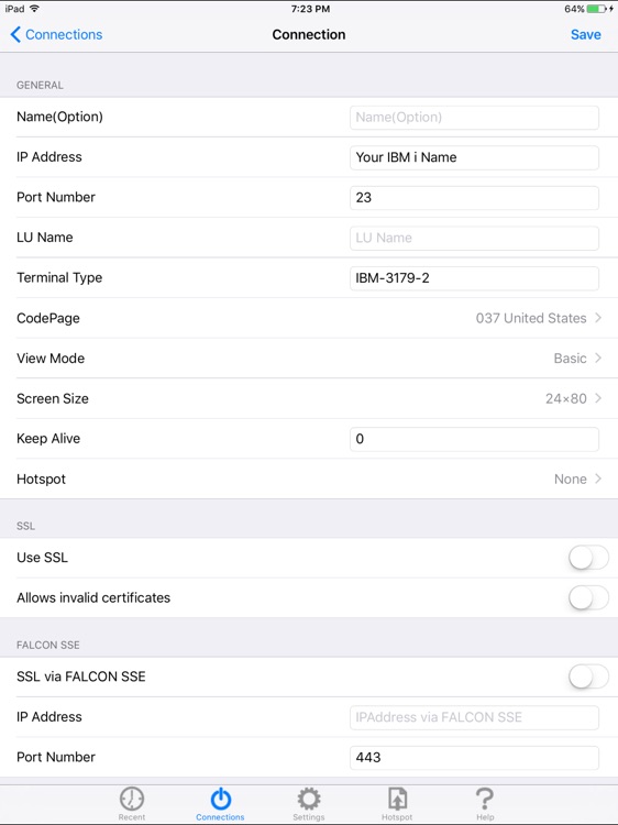 FALCON 5250 for iPad LITE screenshot-0