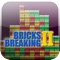 Bricks Breaking II is a simple colorful game where you break groups of blocks as they add up from the bottom