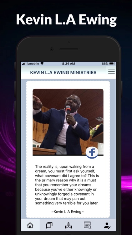 Kevin LA Ewing Ministries. screenshot-3