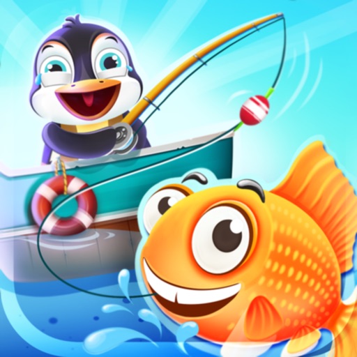 Fishing Games For Kids Happy iOS App