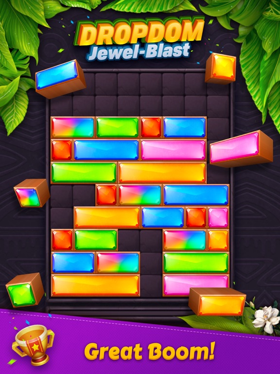 Скачать игру Dropdom™ Puzzle Block Jewel