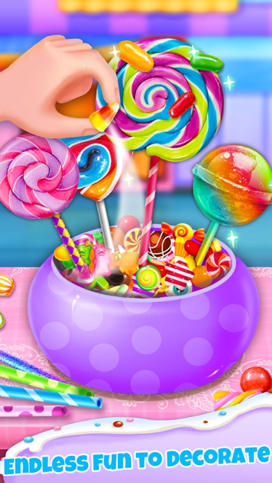 How to cancel & delete Candy Maker - Sweet Desserts Lollipop Making Games from iphone & ipad 1