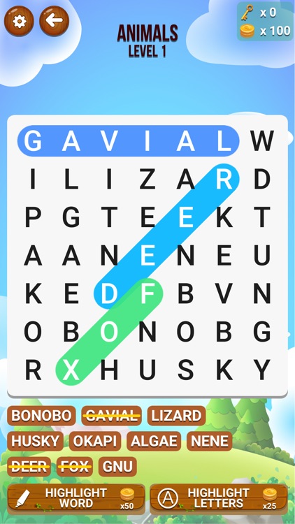 Word Hunt - Search