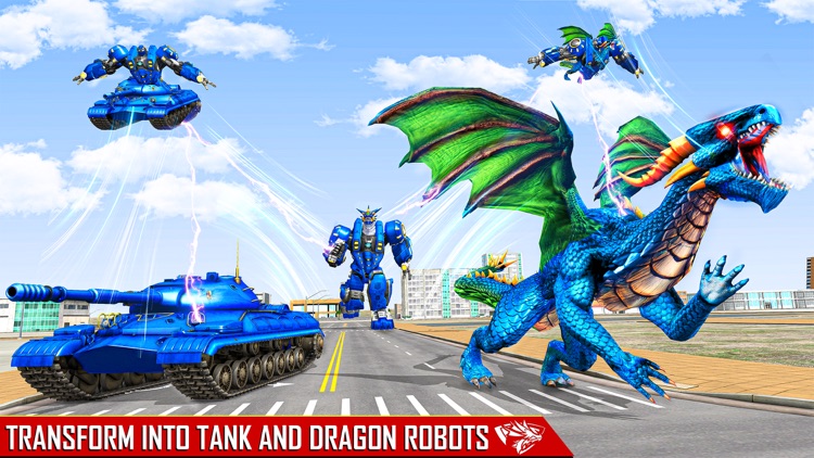 Dragon Robot War: Mech Arena screenshot-5
