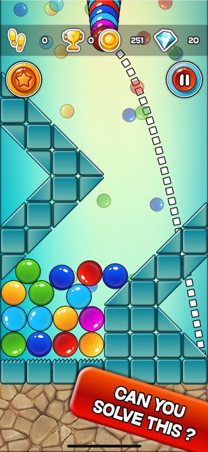 Bouncing Bubbles Shooter(圖4)-速報App