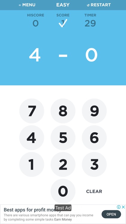 Tick Tock Subtraction LITE screenshot-3