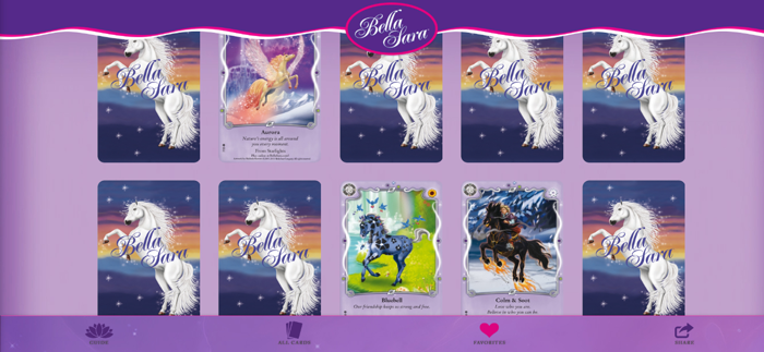 Bella Sara Cards