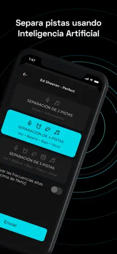 Imágen 2 Moises: Plataforma musical IA iphone