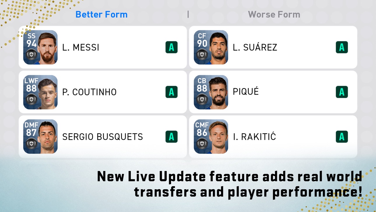 PES 2019 PRO EVOLUTION SOCCER Hack screenshot 8 - iOS game interface
