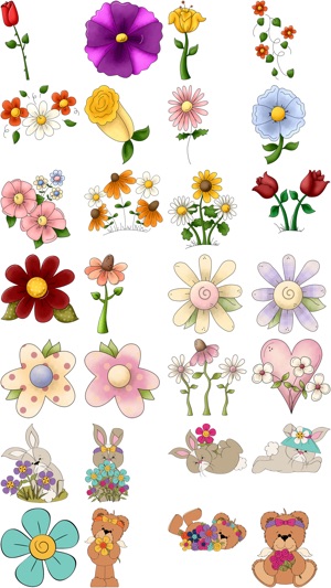 Flower Stickers #1(圖2)-速報App