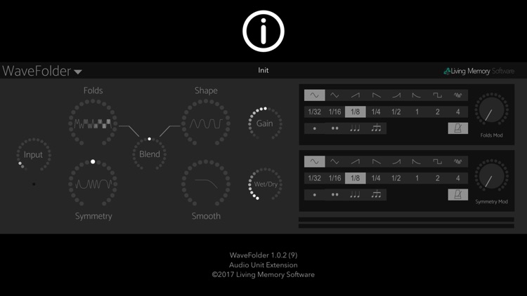 WaveFolder - Audio Unit screenshot-0