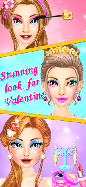 Valentine Beauty Salon Game(圖2)-速報App