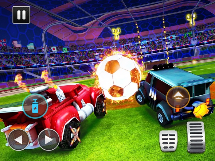 涡轮增压汽车联盟足球竞技场 - 拆迁大战