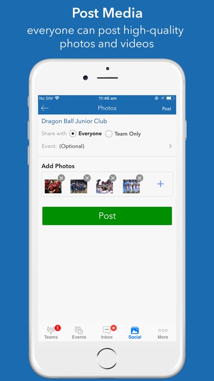InstaTeam sports team manager screenshot-4