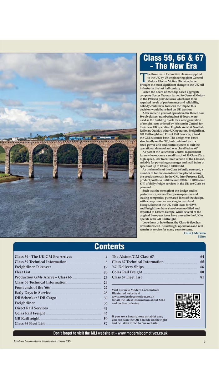 Modern Locomotives Illustrated