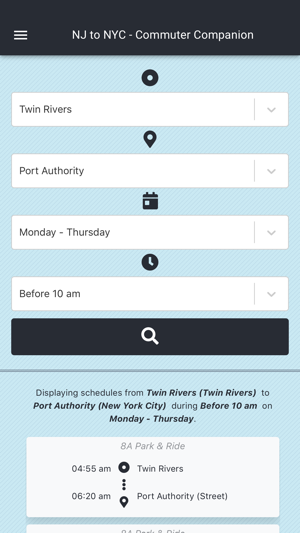 NJ to NYC - Commuter Companion(圖1)-速報App