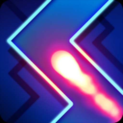 Zig Zag Glow: Survive iOS App