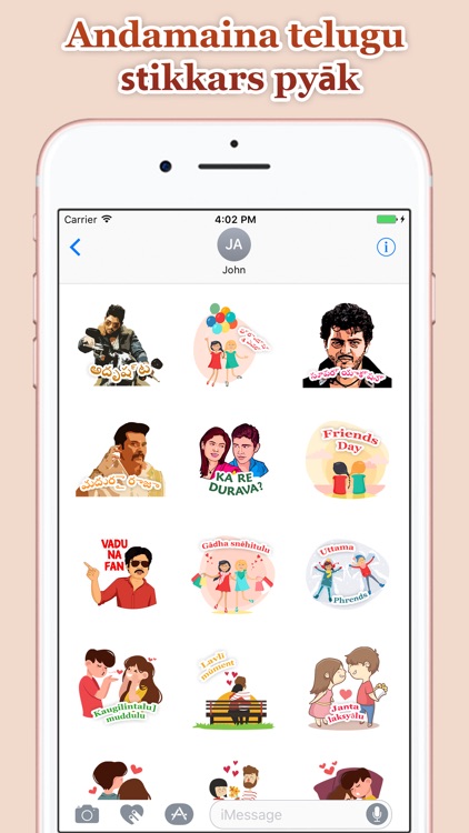 Telugu Sticker Packs screenshot-4