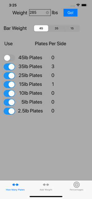 WeightsCalc Barbell Calculator(圖1)-速報App