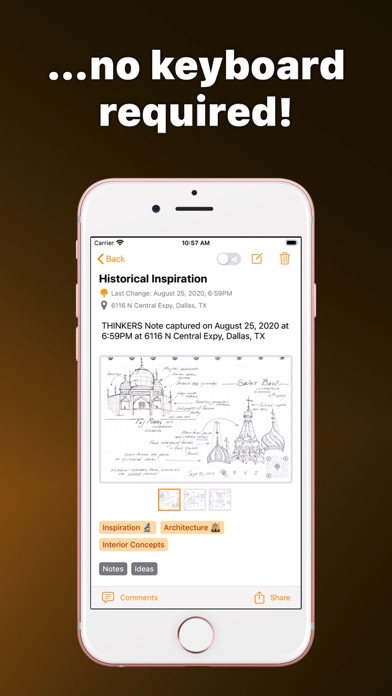 THINKERS App - Notes and Ideas screenshot 4