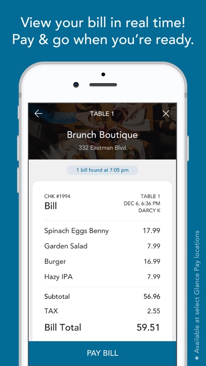 Glance Pay | Payment & Rewards