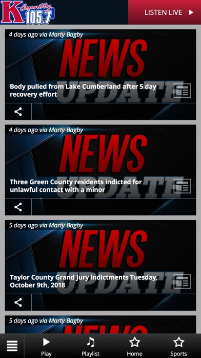 【图】WGRK FM, K Country 105.7 FM(截图2)