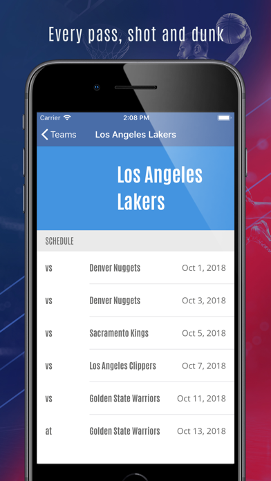 Basketball Schedule NBA 2023 screenshot 4