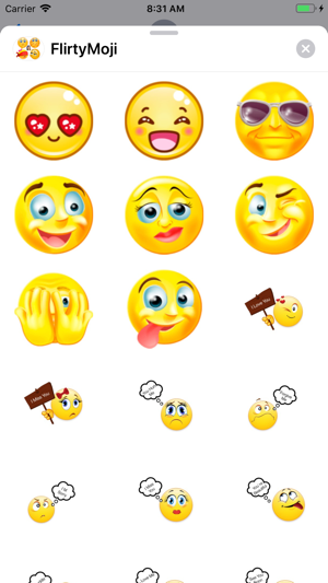 FlirtyMoji - Flirting Emojis(圖4)-速報App