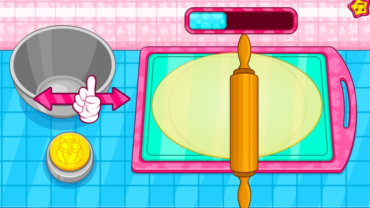 Cooking owl cookies game