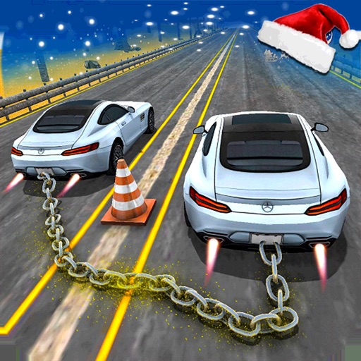 Impossible Chained Cars Racing