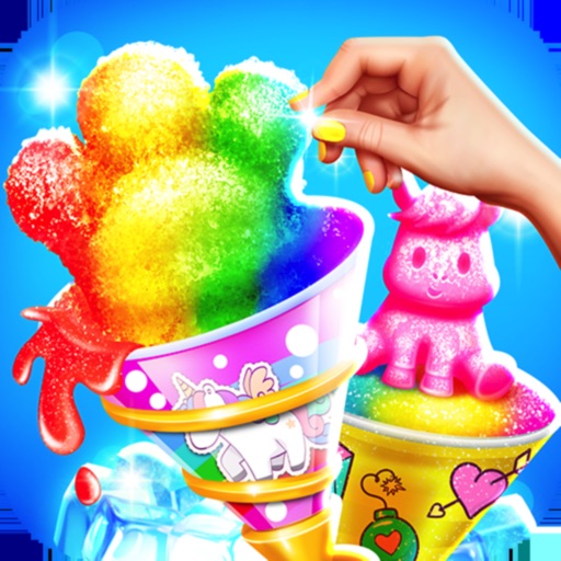 Rainbow Frozen Snowcone Maker iOS App