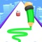 Try to pass over all tricky obstacles in this fun Pencil Run 3D game