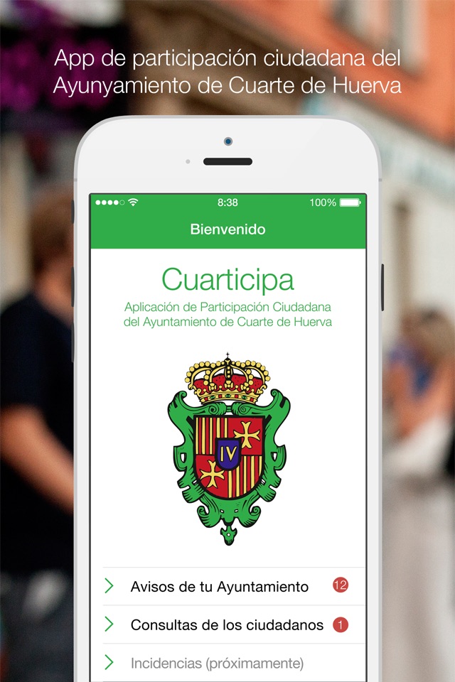 Cuarticipa screenshot 4