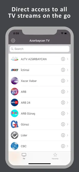 Game screenshot Azərbaycan TV (Azerbaijani TV) mod apk