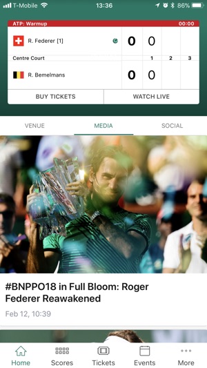 2019 BNP Paribas Open(圖1)-速報App