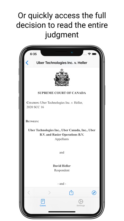 Supreme Court of Canada Cases screenshot-4