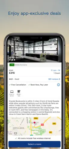 Imatge 6 ebookers Hotels & Flights iphone