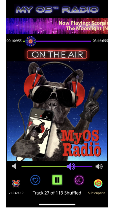 MyOS Radio Music Player screenshot 2