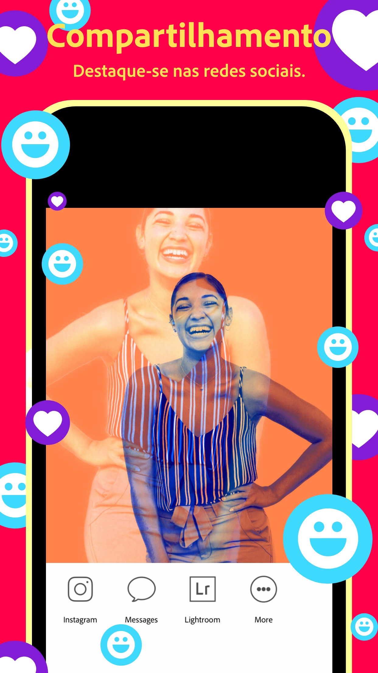 Screenshot do app Photoshop Camera
