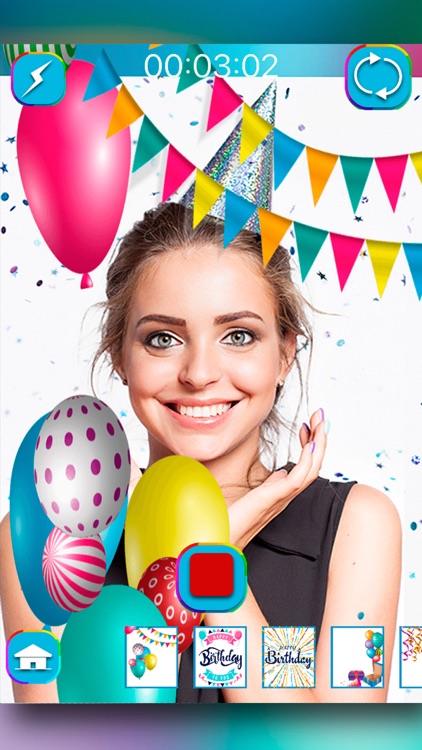 Happy Birthday Video Maker gif screenshot-4