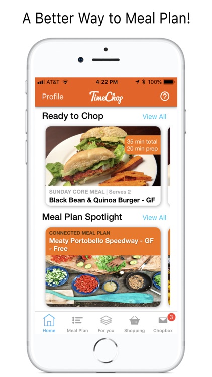 TimeChop Meal Plans & Recipes screenshot-0