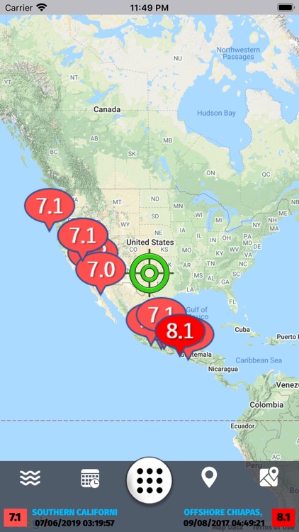 Earthquake Tracking screenshot-7