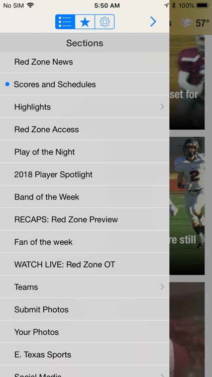 KLTV and KTRE Red Zone