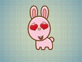 Sticker Me Lovely Bunny