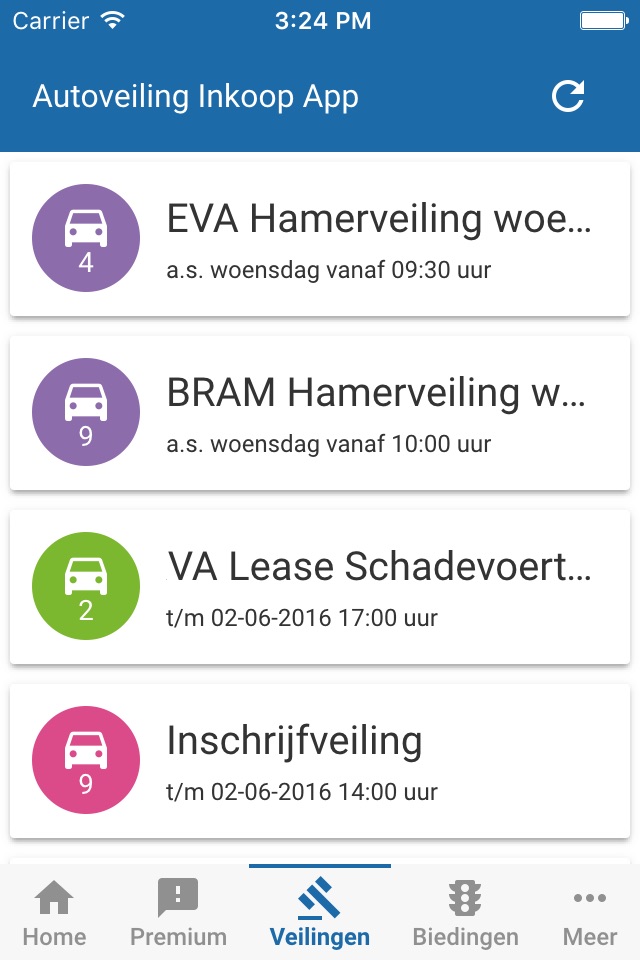 Inkoop App Autoveiling.nl screenshot 3