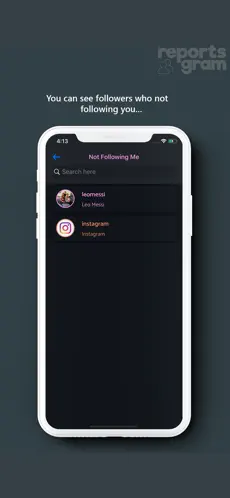 Captura 4 Reports+ Pro for Instagram iphone